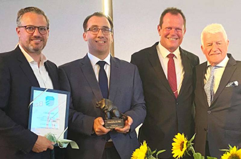 TUNAP é Premiada com o Prêmio de Negócios de 2023 pelo Distrito de Bad Tölz-Wolfratshausen